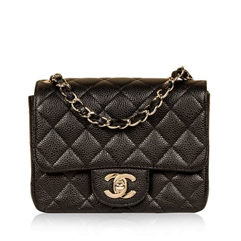 Chanel Caviar Mini Square Classic Flap .